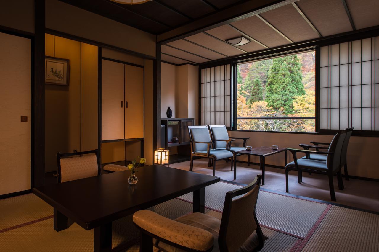 Takamiya Ryokan Yamanoki Yonezawa Bagian luar foto